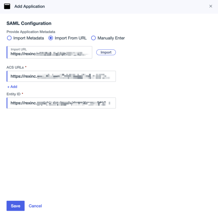 Import from URL